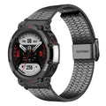 Arovi Metal Watch Band – Stainless Steel Upgrade for Amazfit T-Rex Series