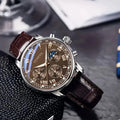 Arovi Roma Dial Watch – Leather-Strapped Elegance, No Fuss Delivered